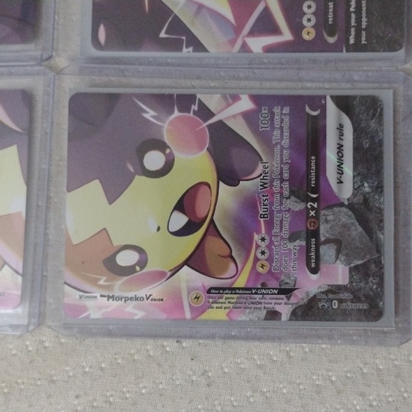 POKEMON-Morpeko V UNION 4 card set into huge card. Perfect condition. - Picture 4 of 6